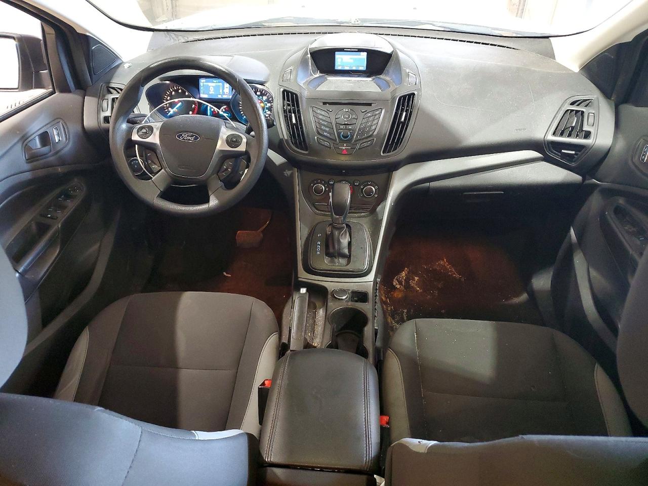 2014 Ford Escape S Белый vin: 1FMCU0F75EUD44845
