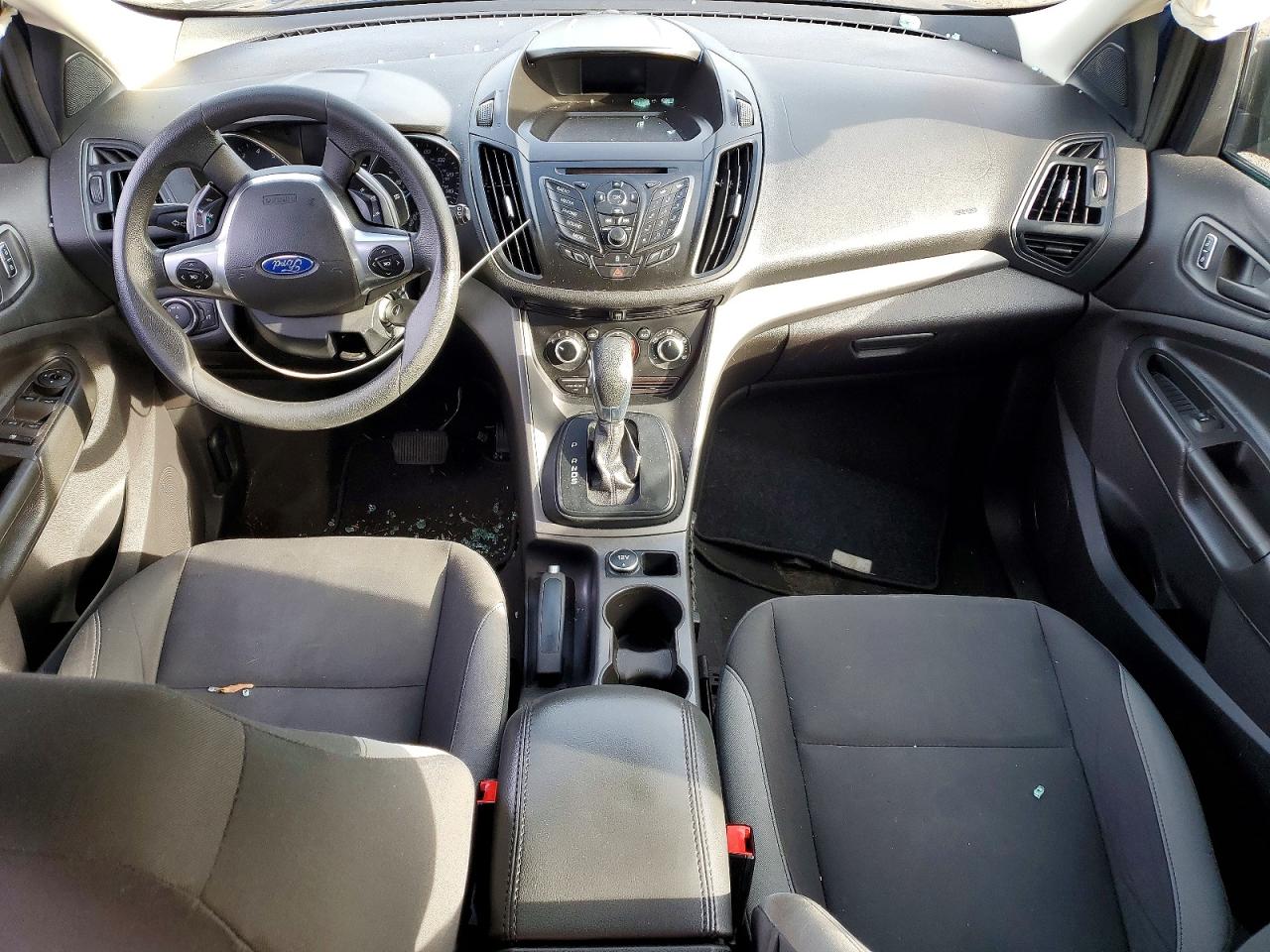 2014 Ford Escape S Blue vin: 1FMCU0F75EUD69468