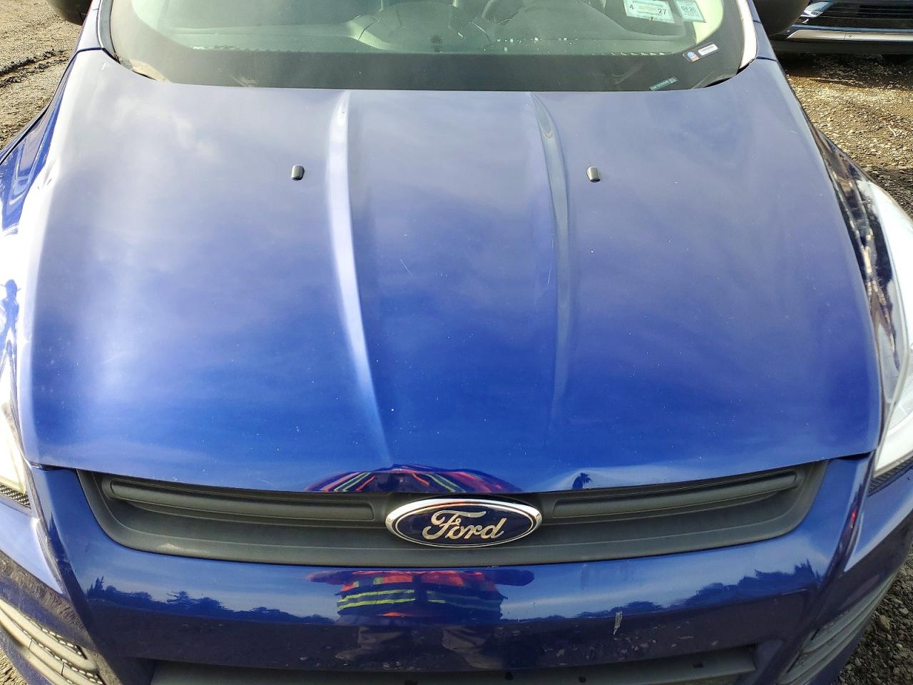 2014 Ford Escape S Blue vin: 1FMCU0F75EUD69468