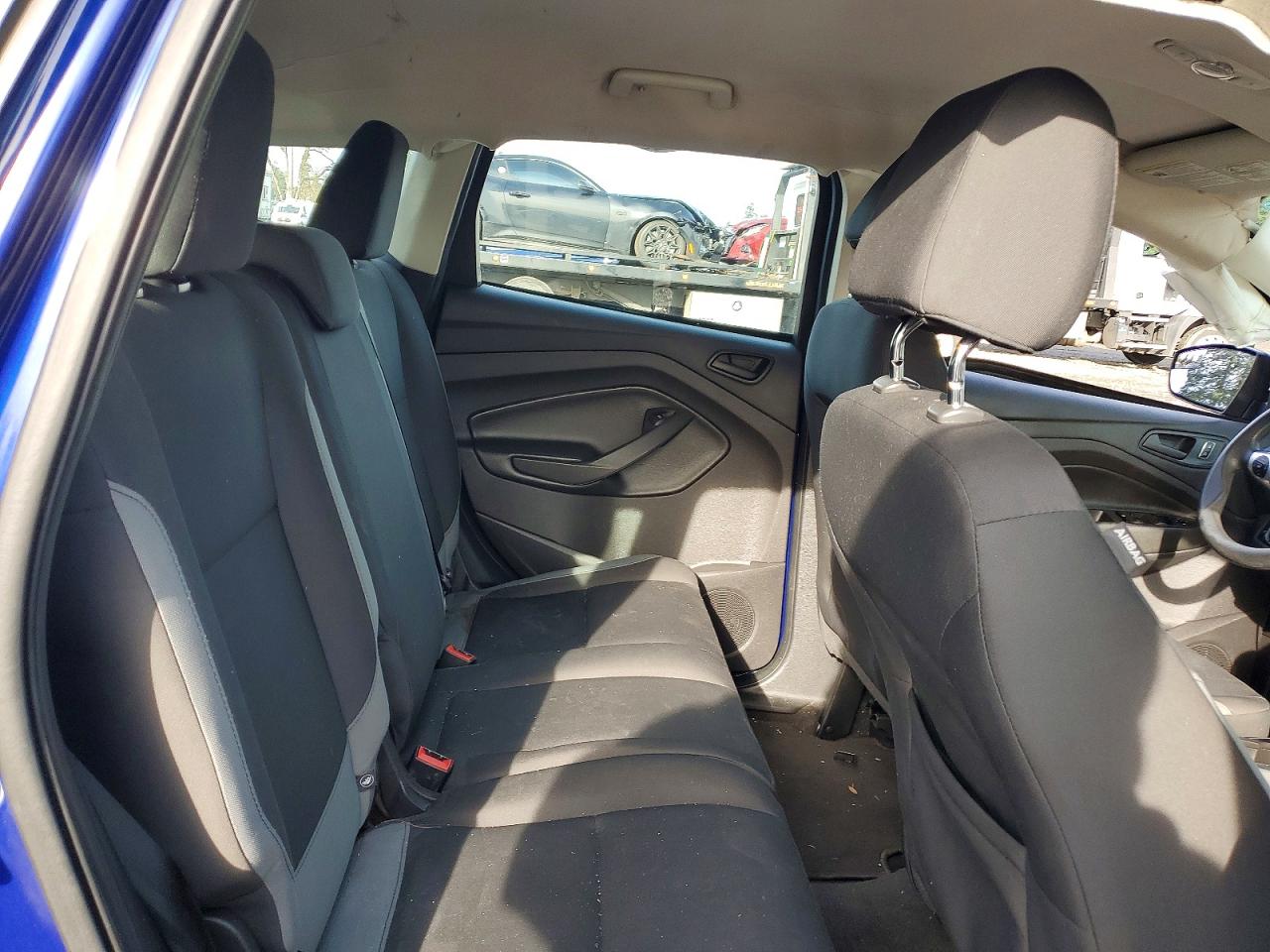 2014 Ford Escape S Blue vin: 1FMCU0F75EUD69468