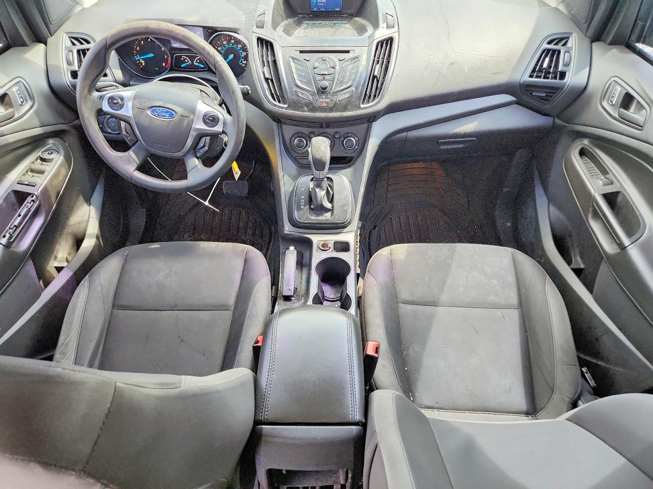 2014 Ford Escape S Silver vin: 1FMCU0F75EUD72998