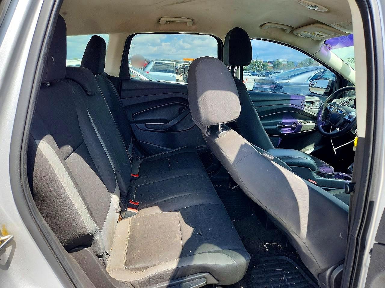 2014 Ford Escape S Silver vin: 1FMCU0F75EUD72998