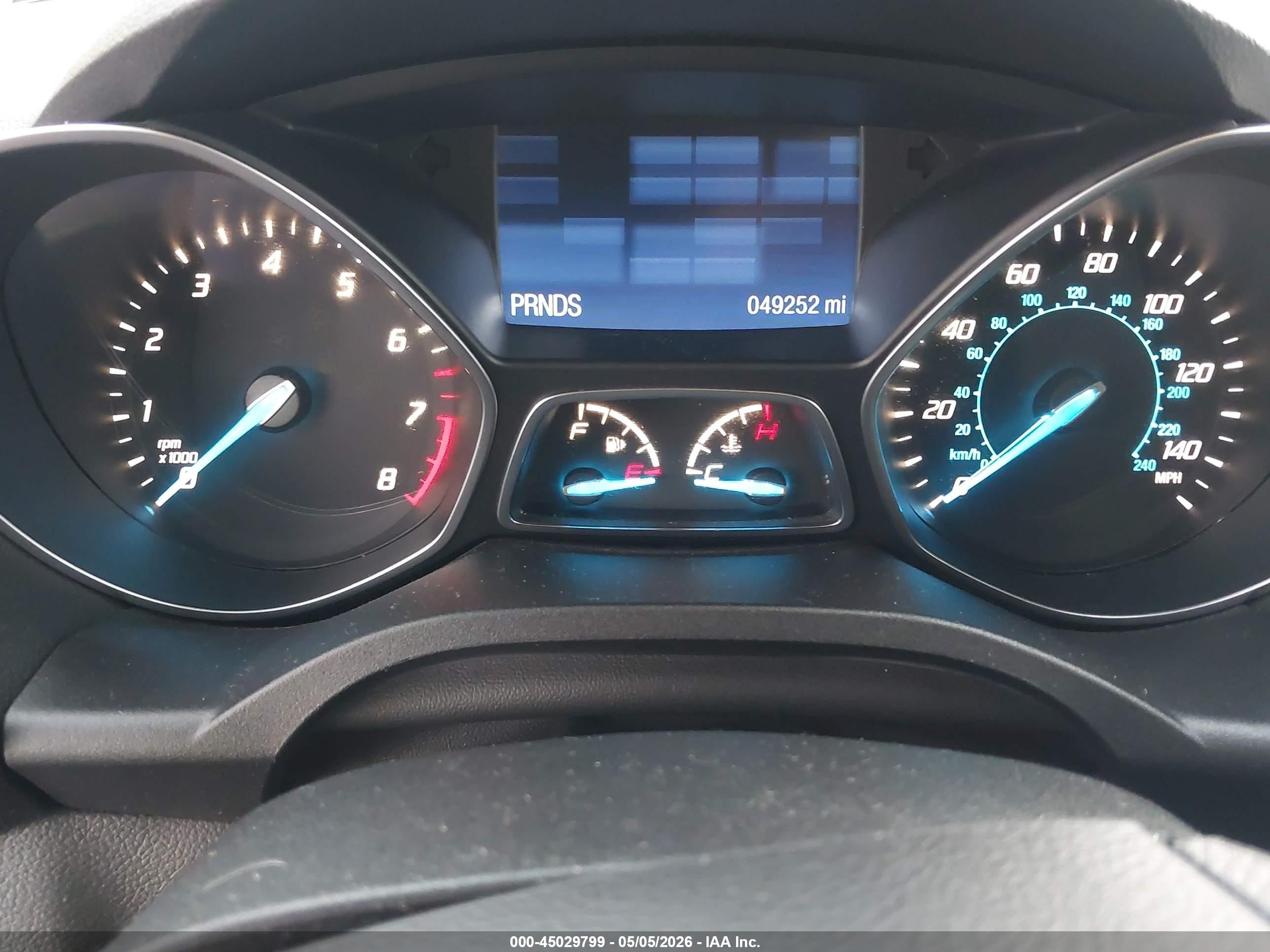 2015 Ford Escape S Silver vin: 1FMCU0F75FUA09117