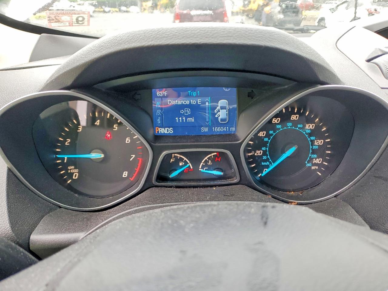 2015 Ford Escape S Silver vin: 1FMCU0F75FUA37872