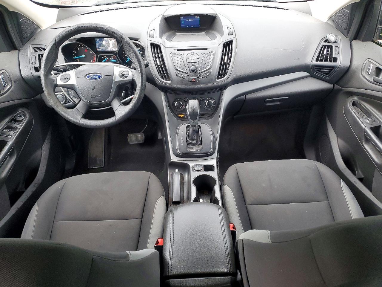 2015 Ford Escape S Silver vin: 1FMCU0F75FUA37872