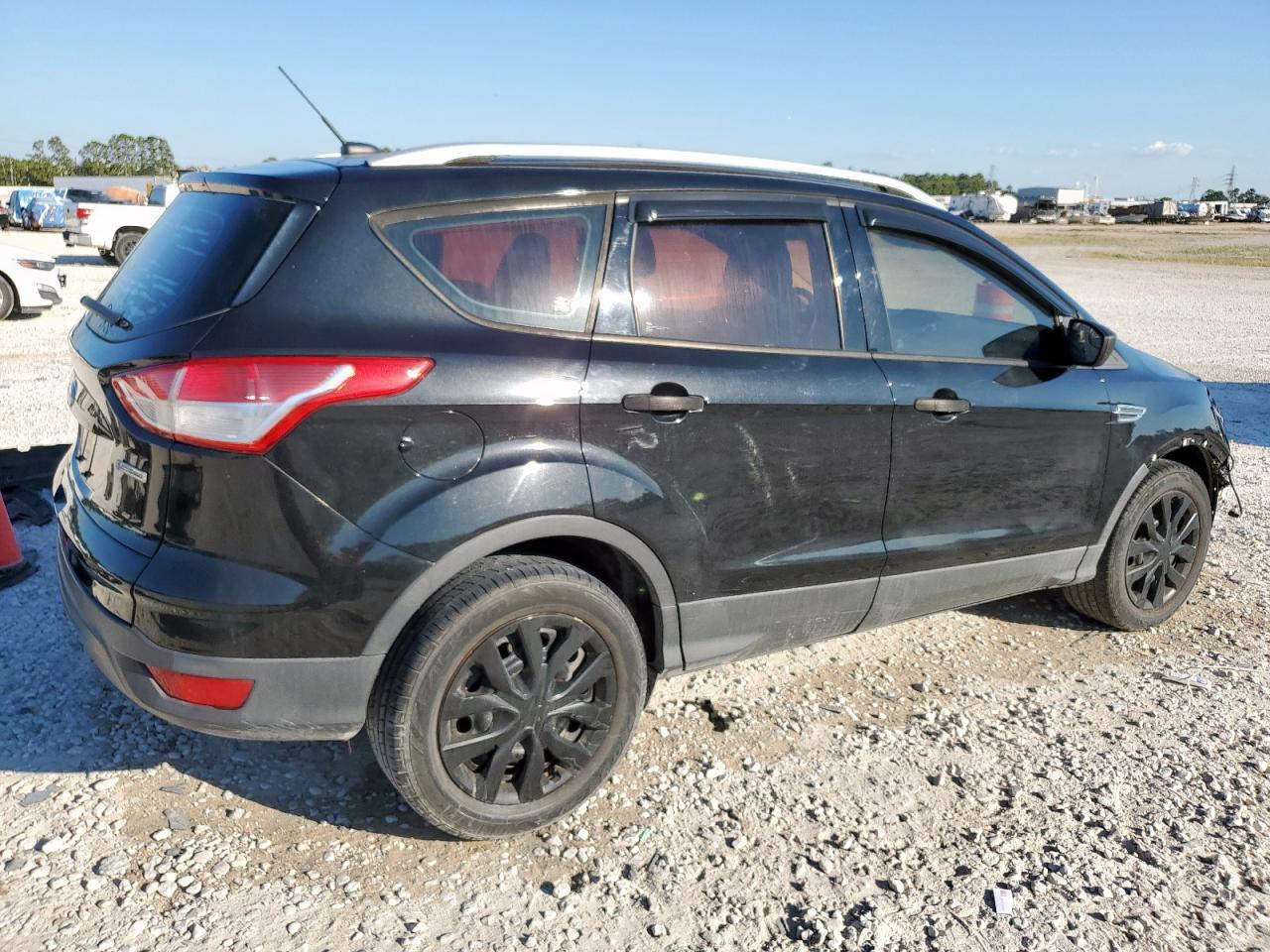 2015 Ford Escape Black vin: 1FMCU0F75FUA51755