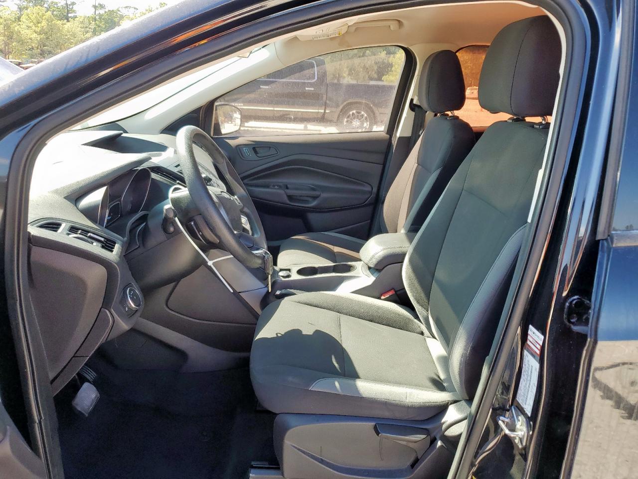 2015 Ford Escape Black vin: 1FMCU0F75FUA51755