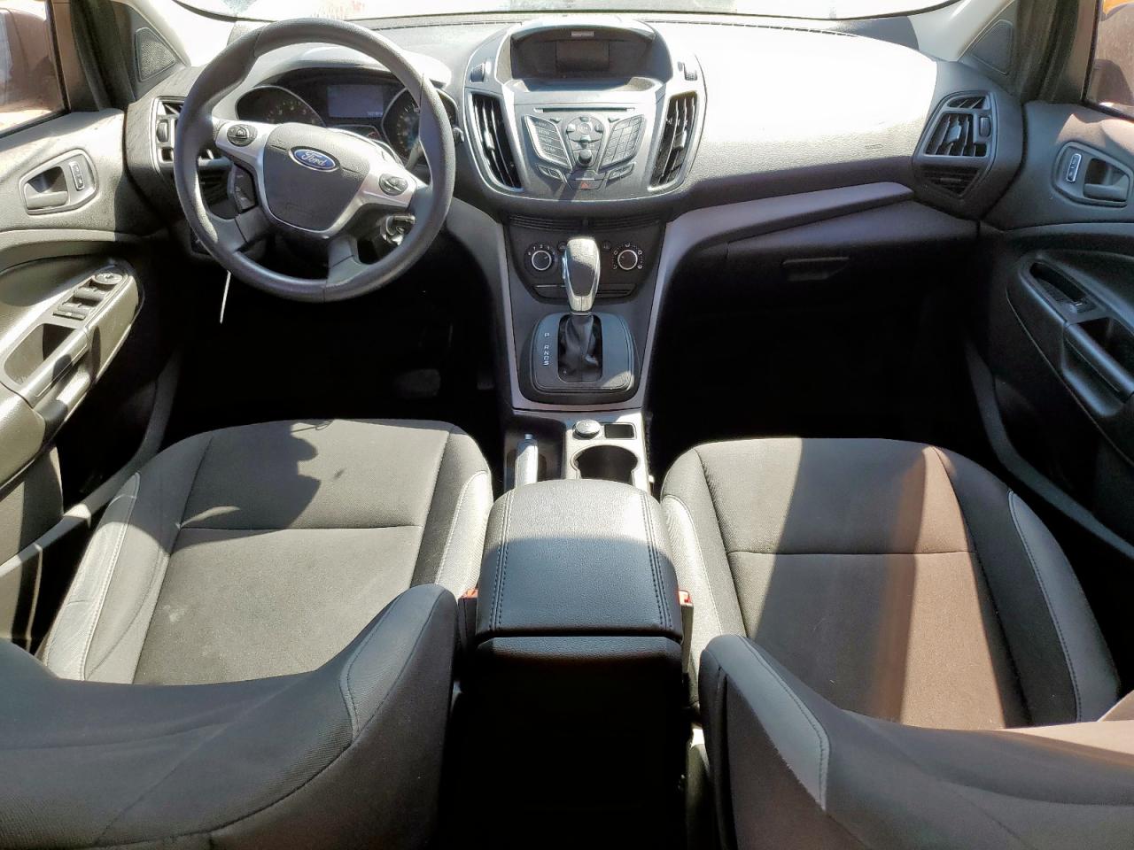 2015 Ford Escape Black vin: 1FMCU0F75FUA51755
