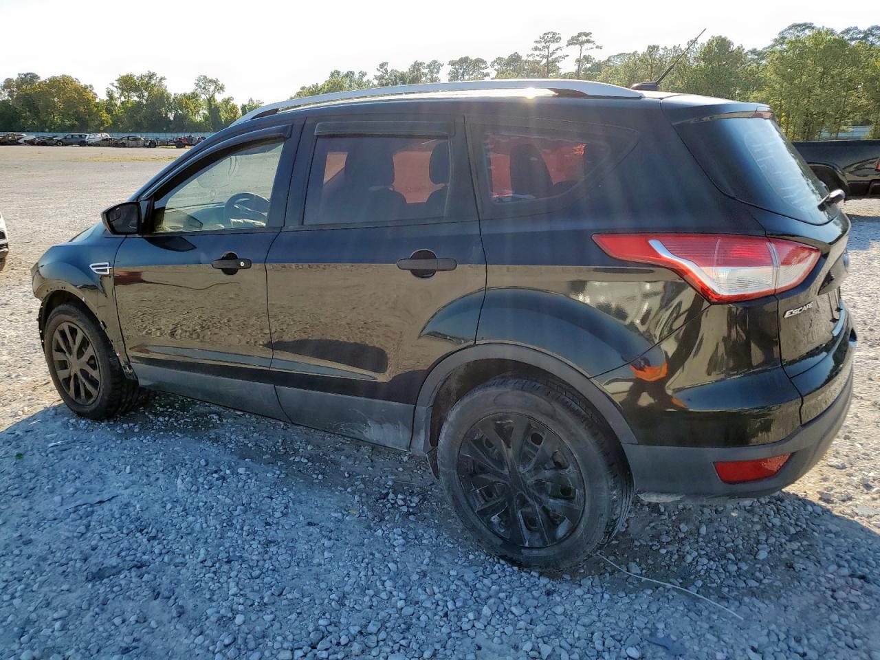 2015 Ford Escape Black vin: 1FMCU0F75FUA51755