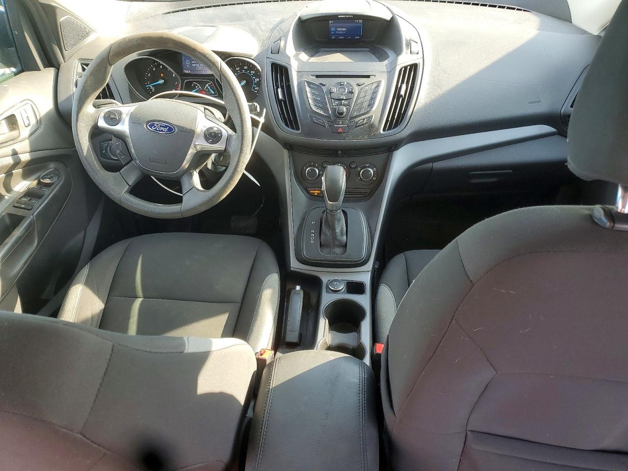 2015 Ford Escape S Black vin: 1FMCU0F75FUA91446
