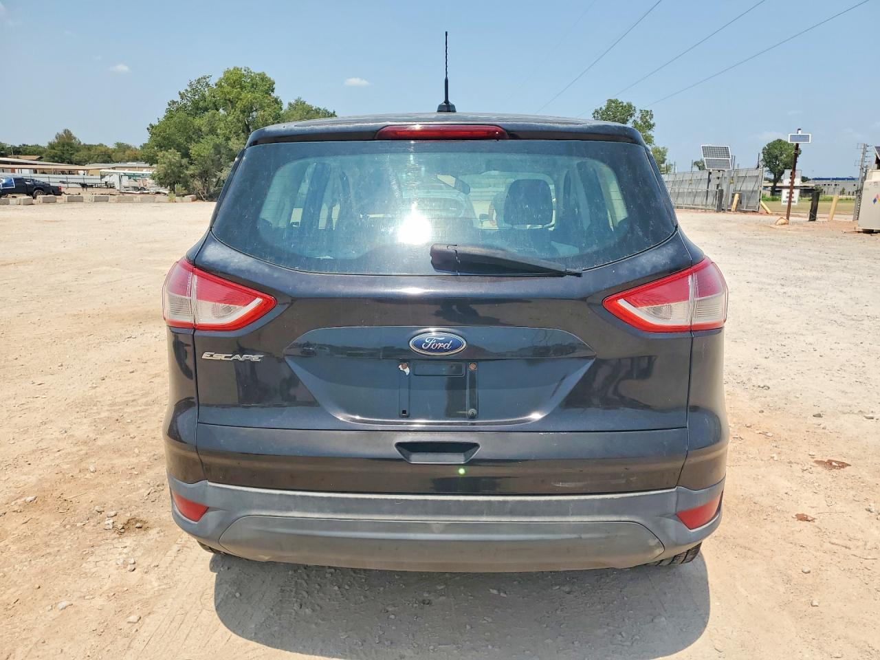 2013 Ford Escape S Black vin: 1FMCU0F76DUB23043