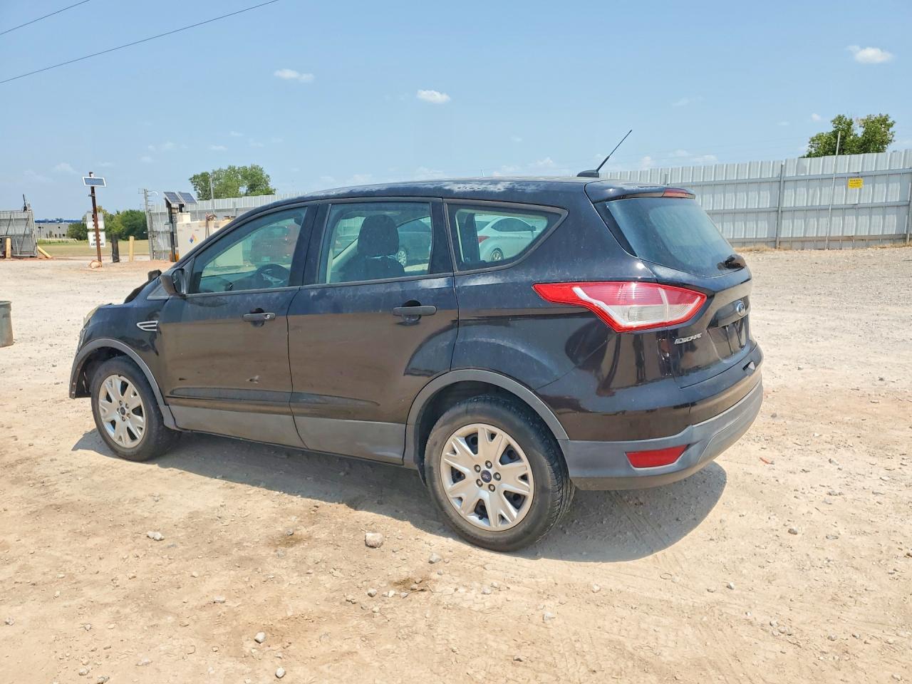 2013 Ford Escape S Black vin: 1FMCU0F76DUB23043