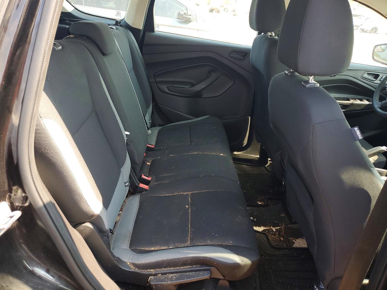 2013 Ford Escape S Black vin: 1FMCU0F76DUB23043