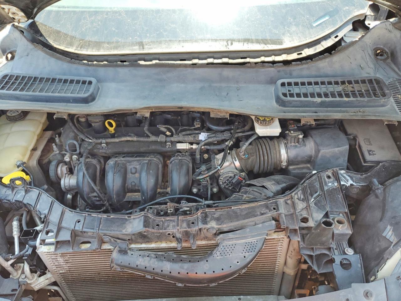 2013 Ford Escape S Black vin: 1FMCU0F76DUB23043