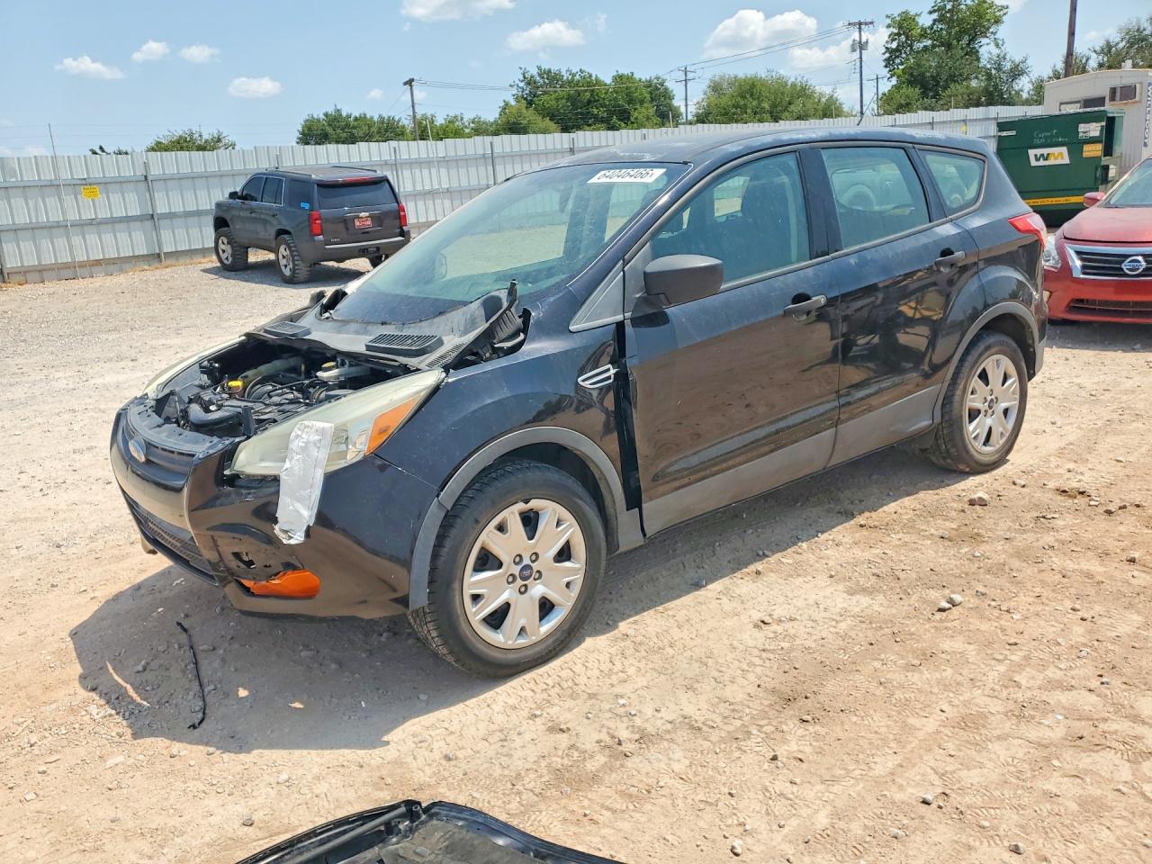 2013 Ford Escape S Black vin: 1FMCU0F76DUB23043
