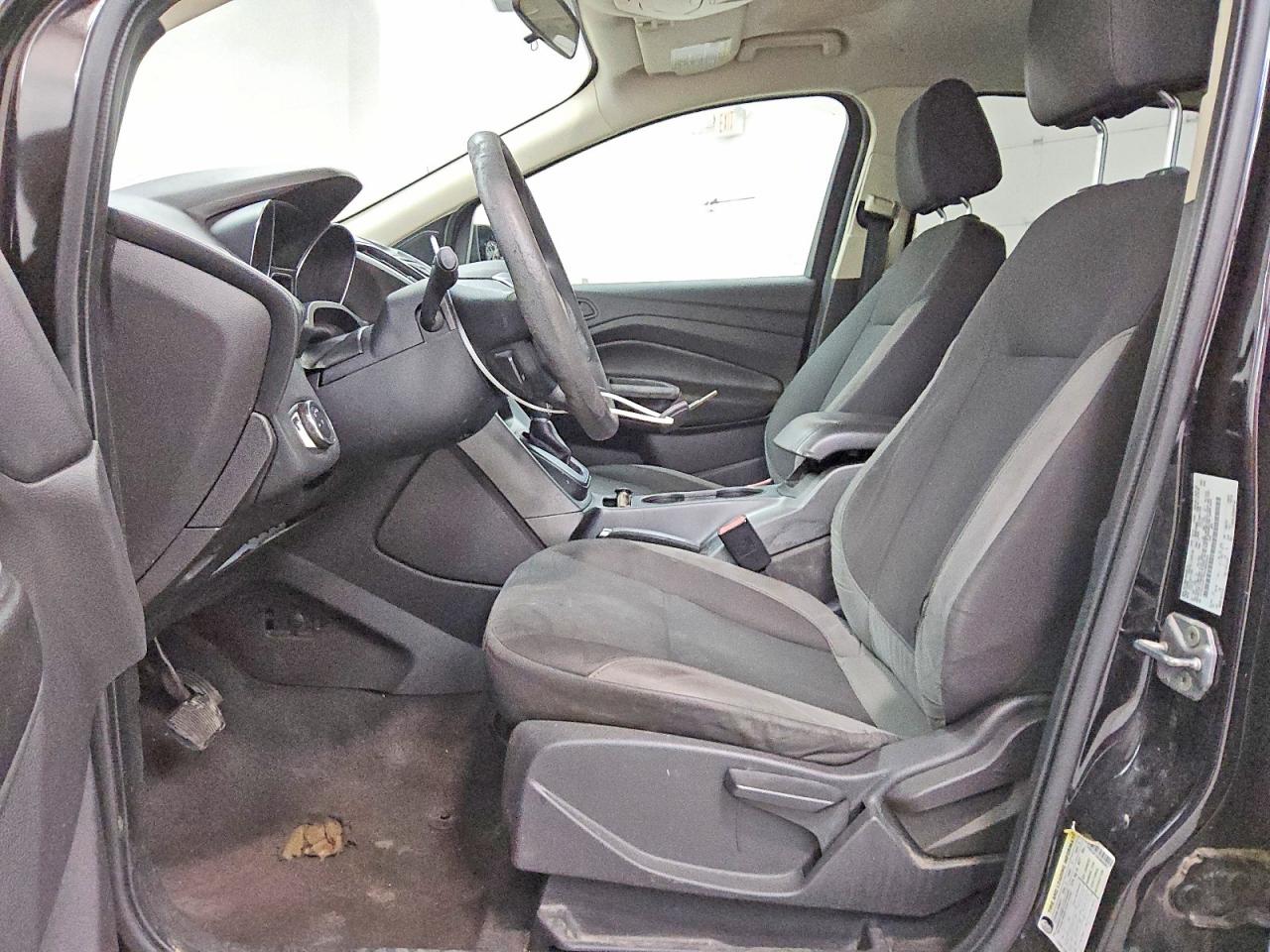 2013 Ford Escape S Black vin: 1FMCU0F76DUB65860