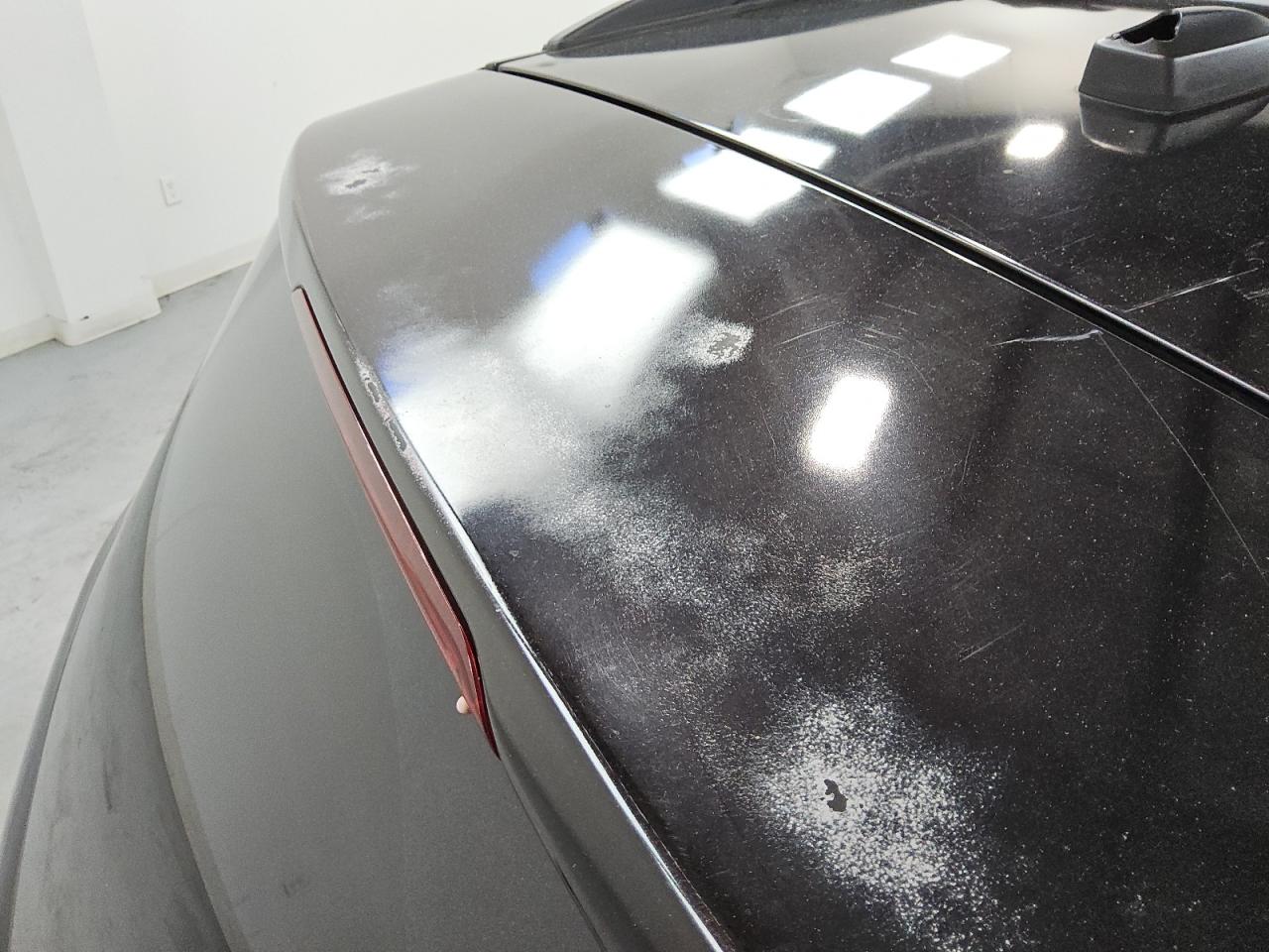2013 Ford Escape S Black vin: 1FMCU0F76DUB65860 Damage: Spoiler, Peeling, > 12 Inches