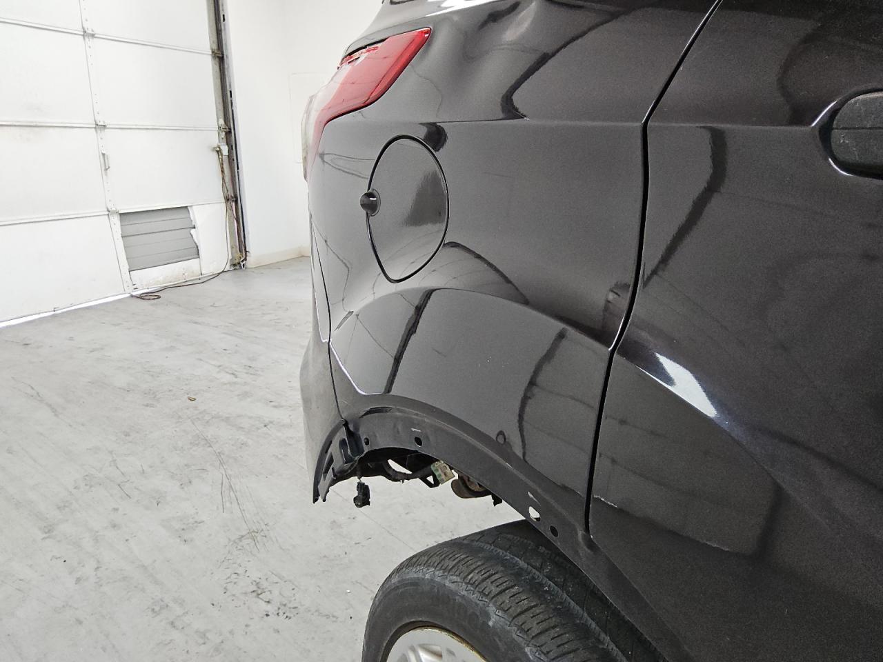 2013 Ford Escape S Black vin: 1FMCU0F76DUB65860 Damage: Right Qtr Panel, Dent(S) W/ Paint Dmg, > 12 Inches