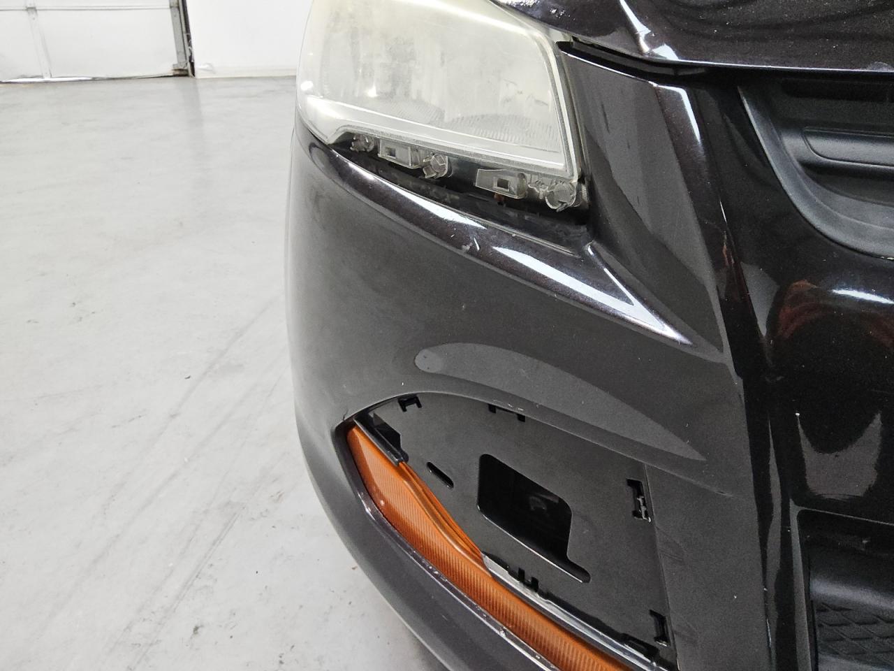 2013 Ford Escape S Black vin: 1FMCU0F76DUB65860 Damage: Front Bumper, Multiple Scratches Heavy, 3