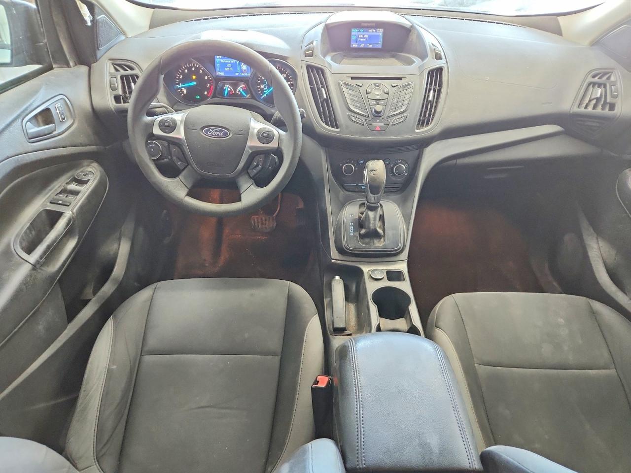 2013 Ford Escape S Turquoise vin: 1FMCU0F76DUC66428