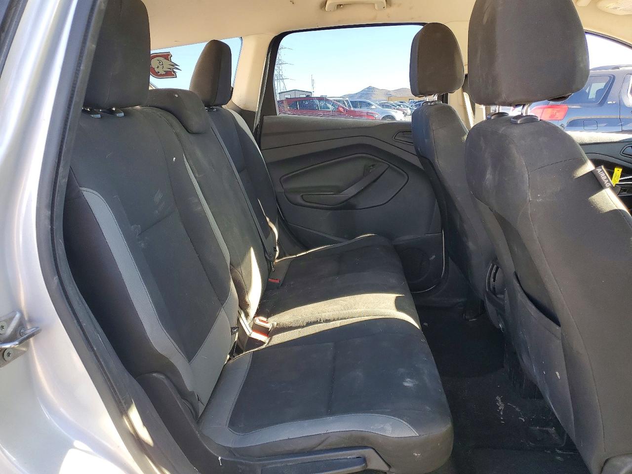 2013 Ford Escape S Silver vin: 1FMCU0F76DUC71337