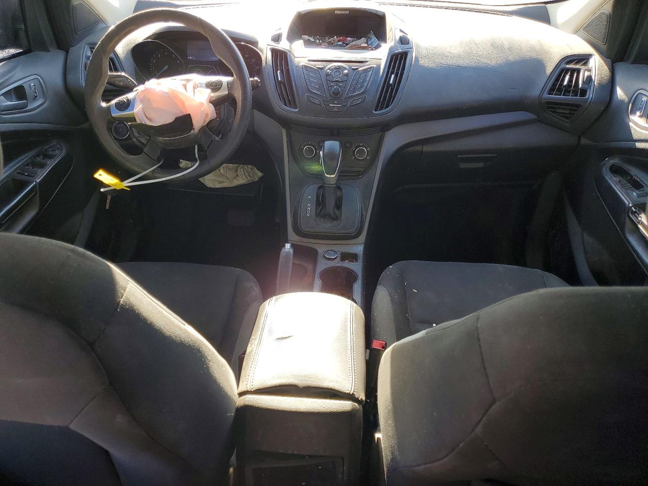 2013 Ford Escape S Silver vin: 1FMCU0F76DUC71337