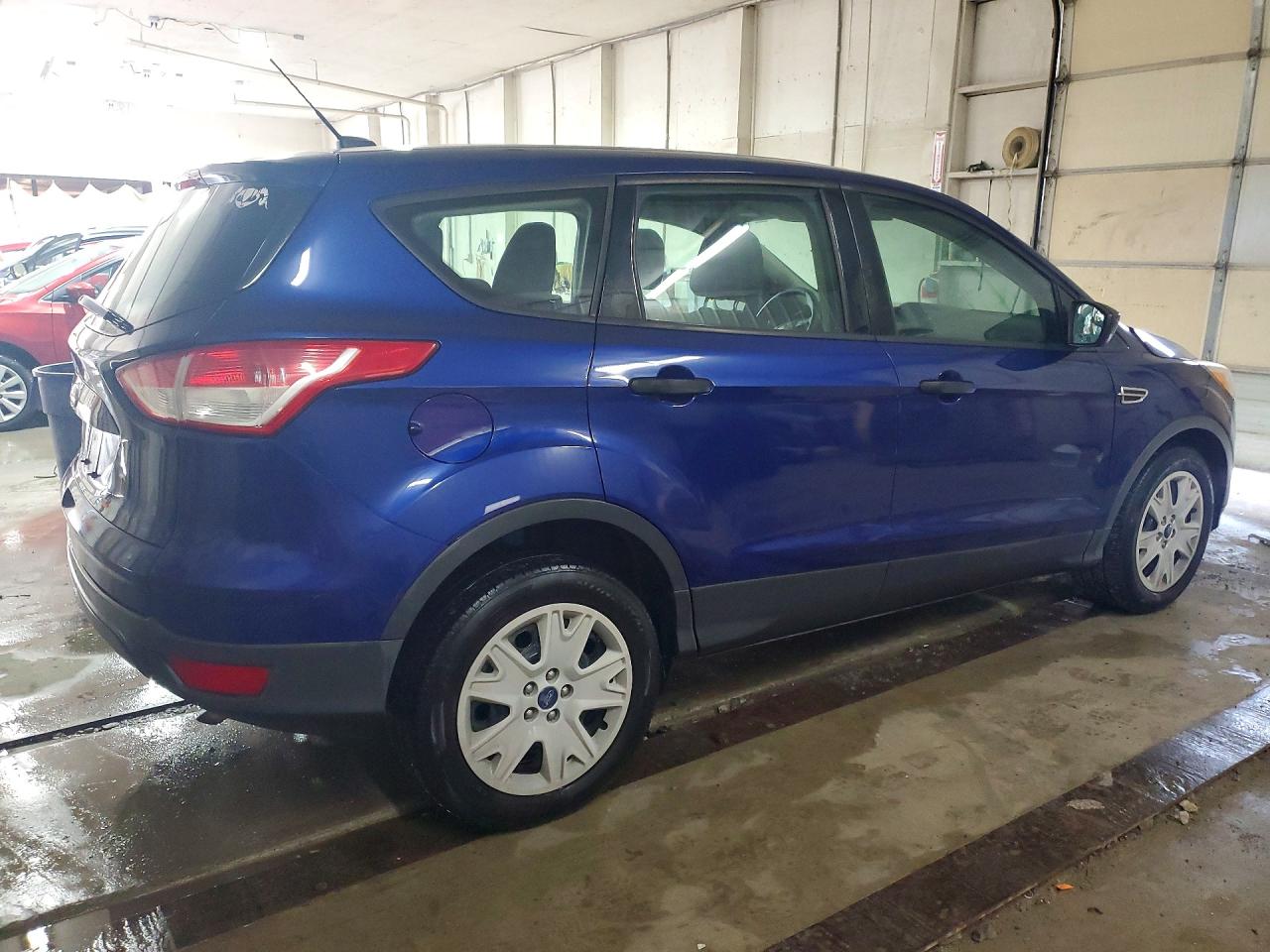 2013 Ford Escape S Blue vin: 1FMCU0F76DUD31942