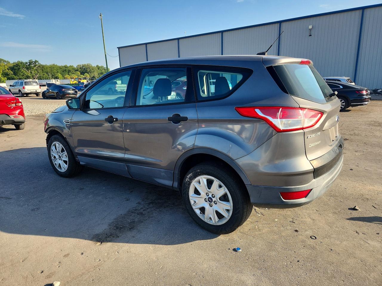 2013 Ford Escape S Gray vin: 1FMCU0F76DUD75746