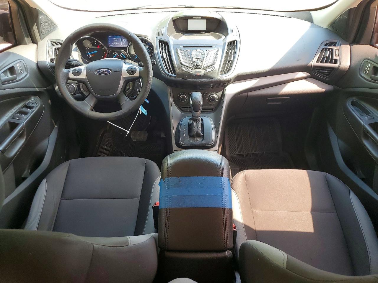 2014 Ford Escape S Silver vin: 1FMCU0F76EUA11697