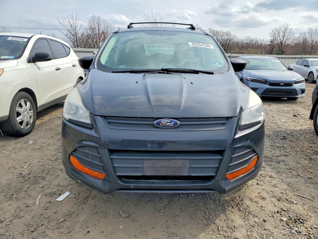 2014 Ford Escape S Серый vin: 1FMCU0F76EUA26281