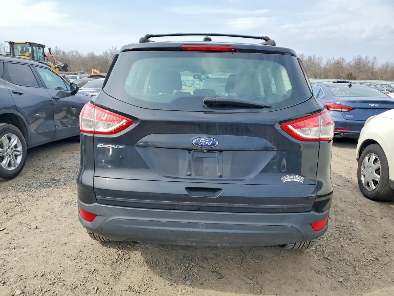 2014 Ford Escape S Серый vin: 1FMCU0F76EUA26281