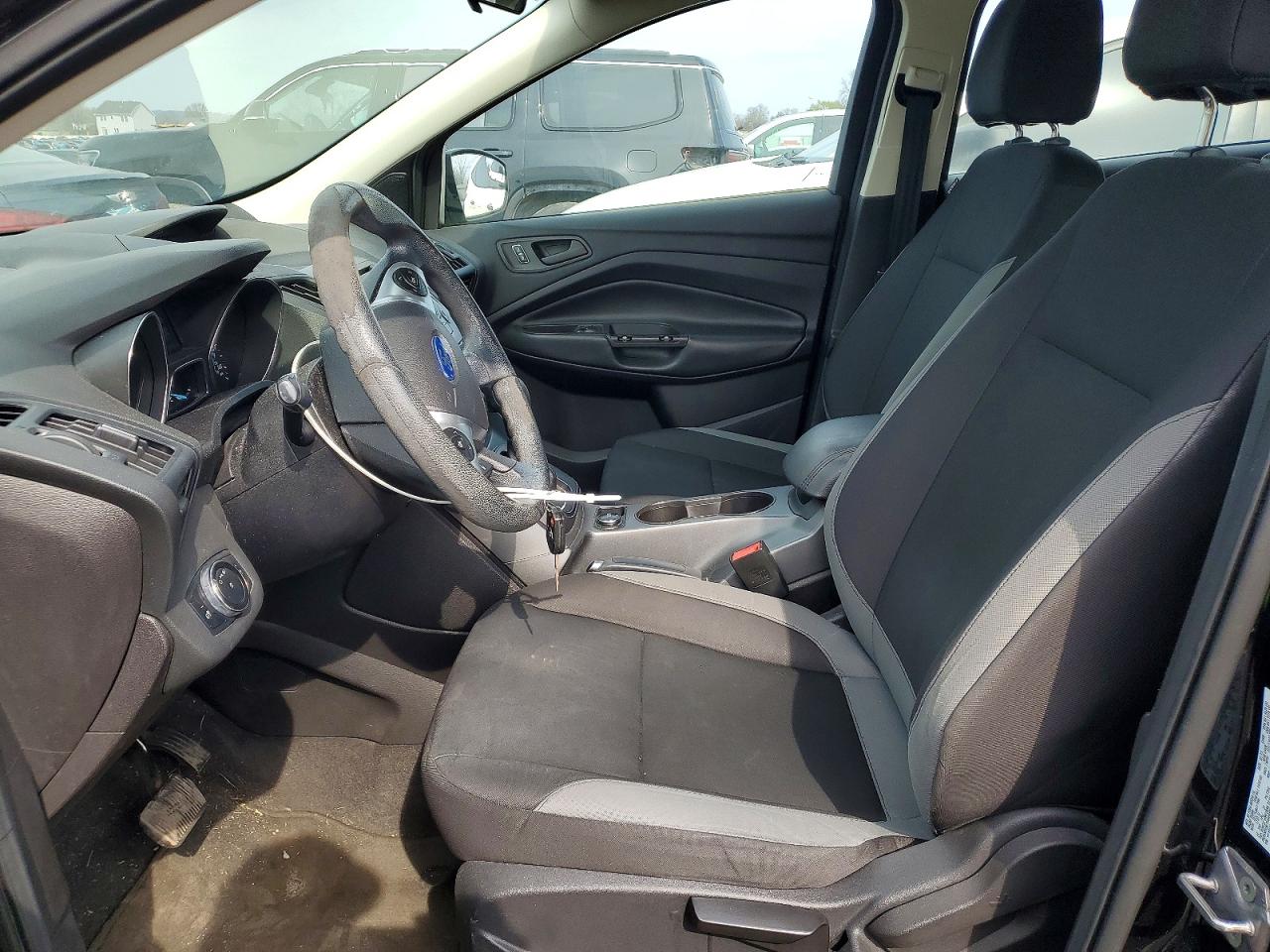 2014 Ford Escape S Серый vin: 1FMCU0F76EUA26281