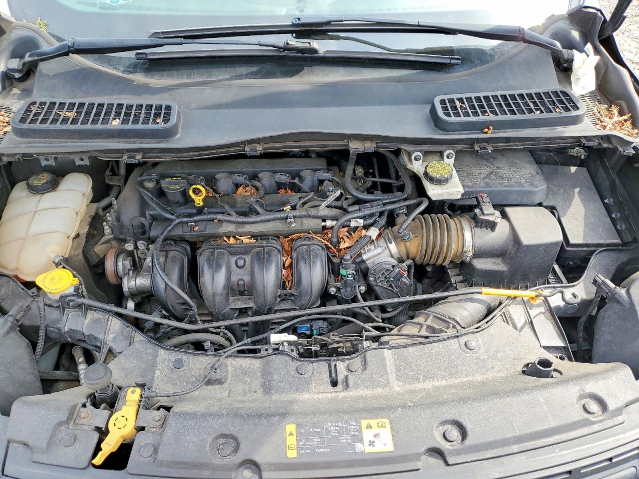 2014 Ford Escape S Серый vin: 1FMCU0F76EUA26281