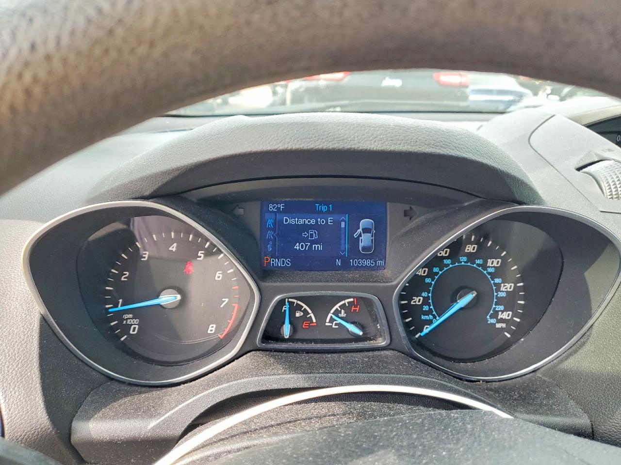 2014 Ford Escape S Серый vin: 1FMCU0F76EUA26281