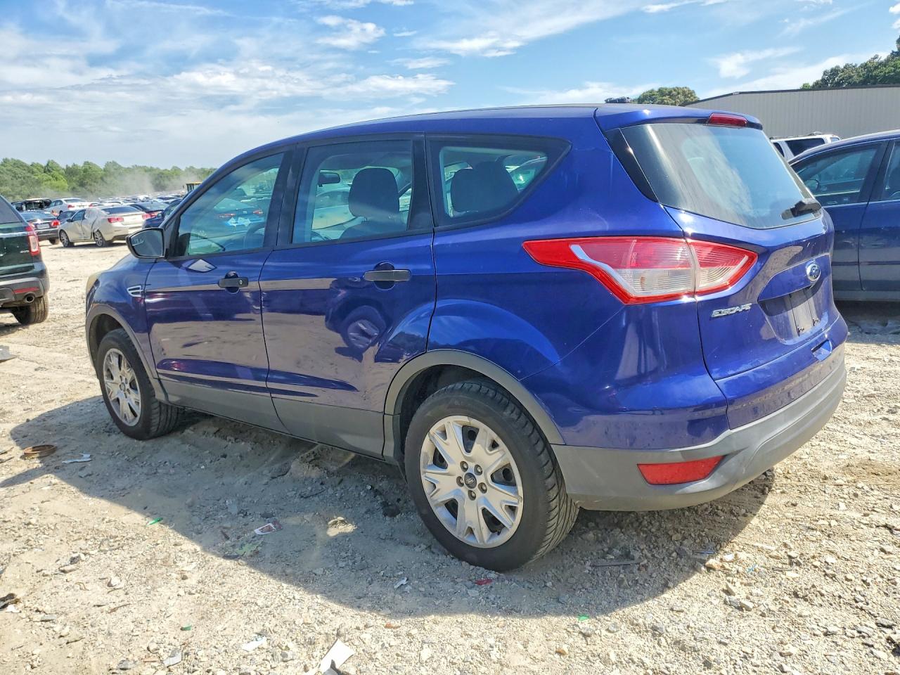 2014 Ford Escape S Синий vin: 1FMCU0F76EUA34963