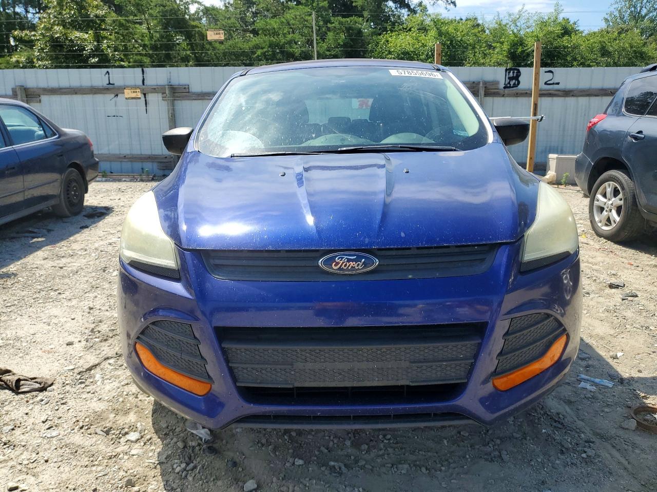 2014 Ford Escape S Синий vin: 1FMCU0F76EUA34963
