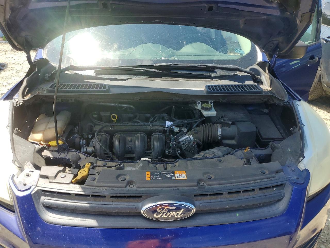 2014 Ford Escape S Синий vin: 1FMCU0F76EUA34963