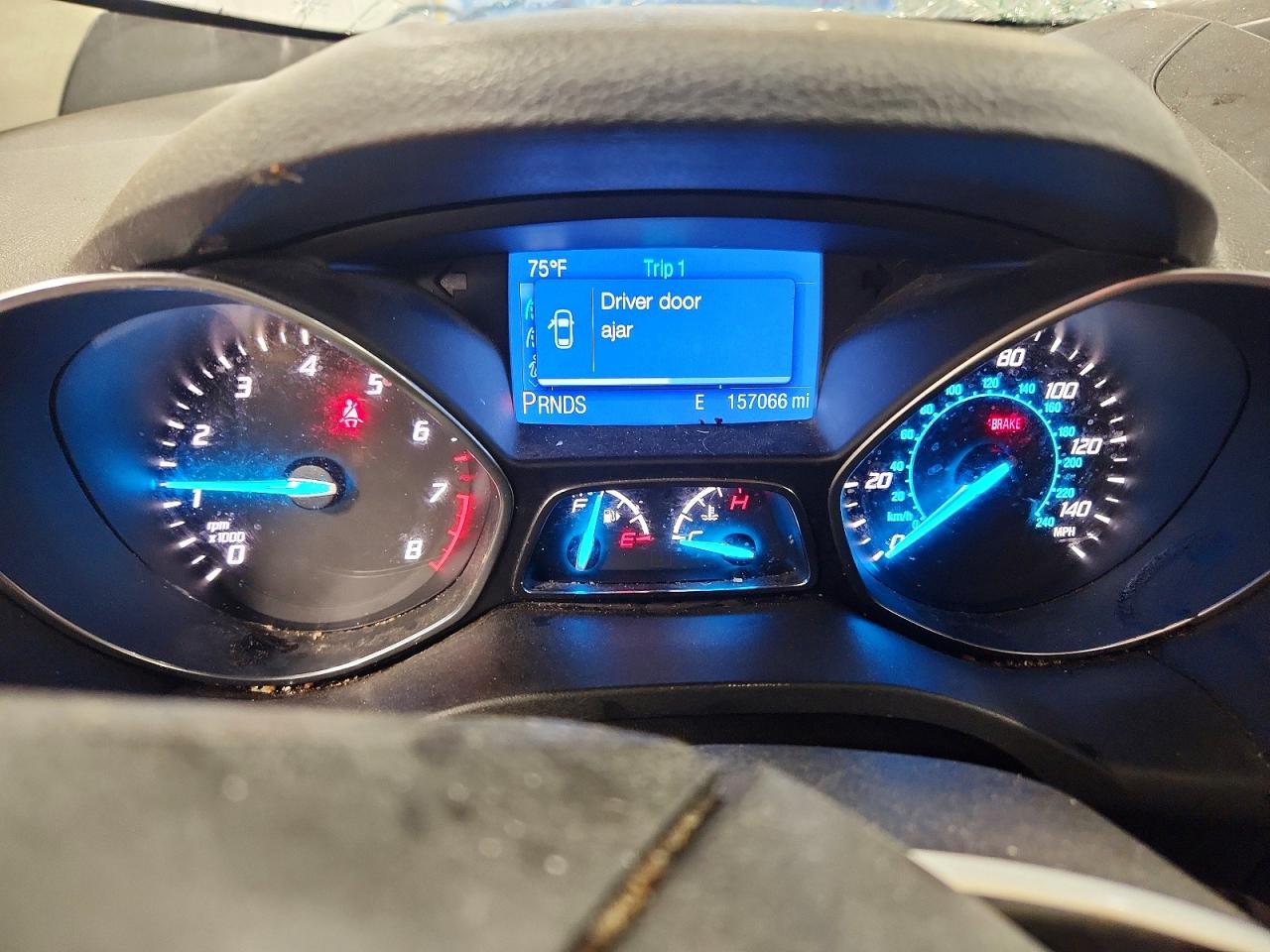 2014 Ford Escape S Gray vin: 1FMCU0F76EUA90658