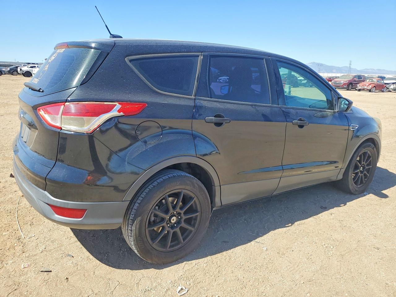 2014 Ford Escape Black vin: 1FMCU0F76EUB09158