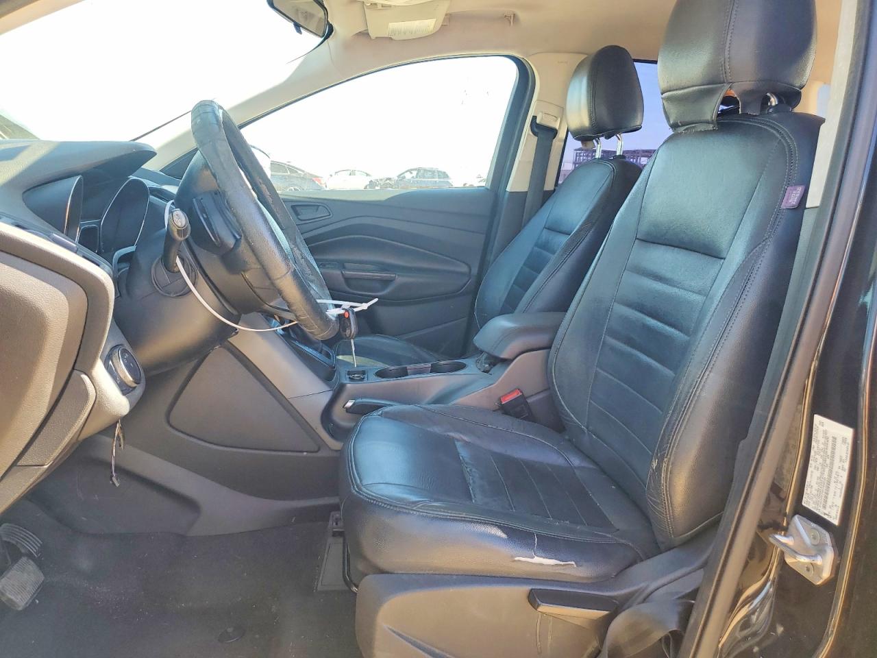 2014 Ford Escape Black vin: 1FMCU0F76EUB09158