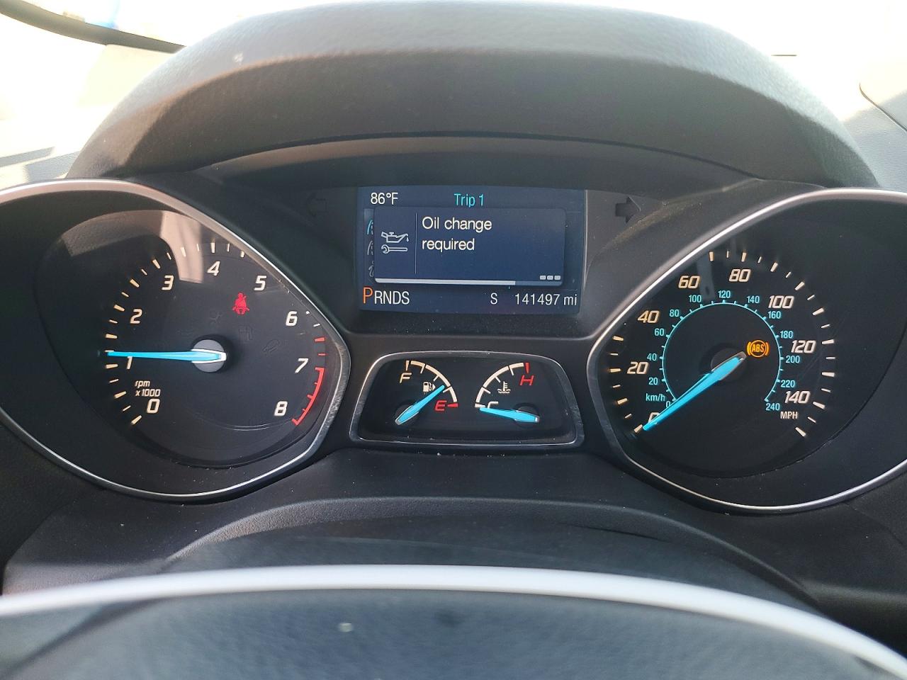 2014 Ford Escape Black vin: 1FMCU0F76EUB09158