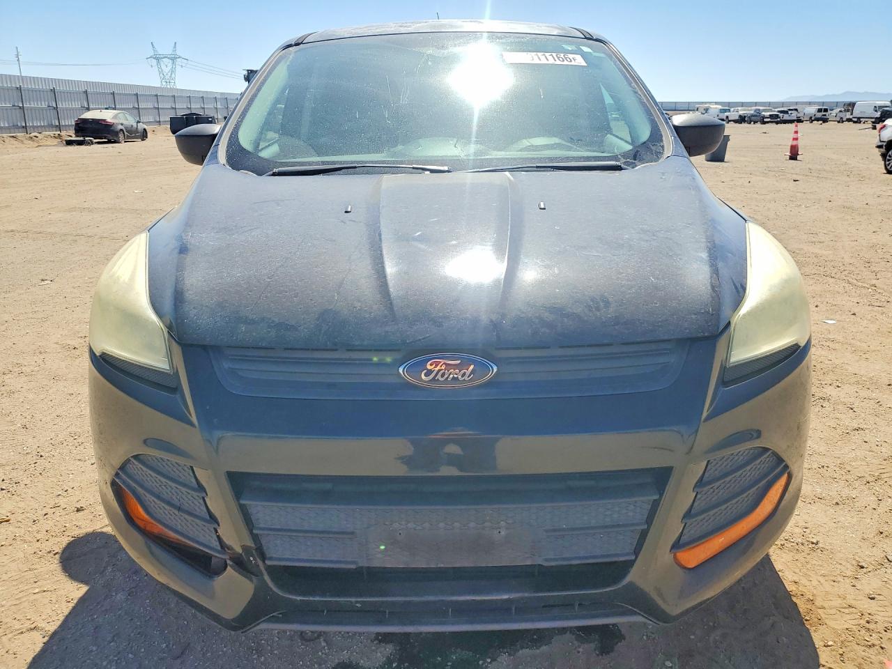 2014 Ford Escape Black vin: 1FMCU0F76EUB09158