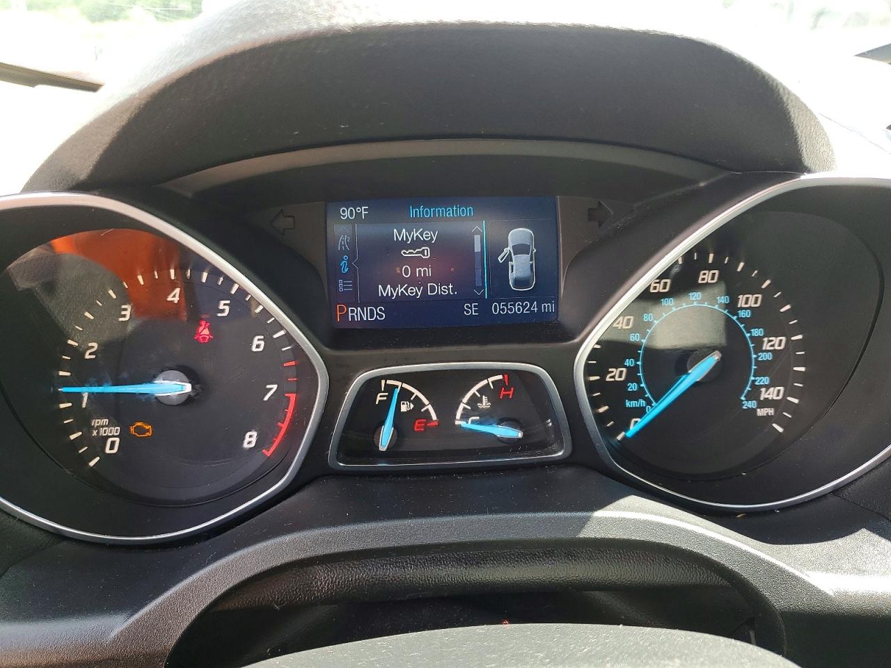 2014 Ford Escape S Белый vin: 1FMCU0F76EUB26445
