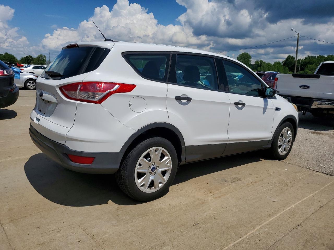 2014 Ford Escape S Белый vin: 1FMCU0F76EUB26445