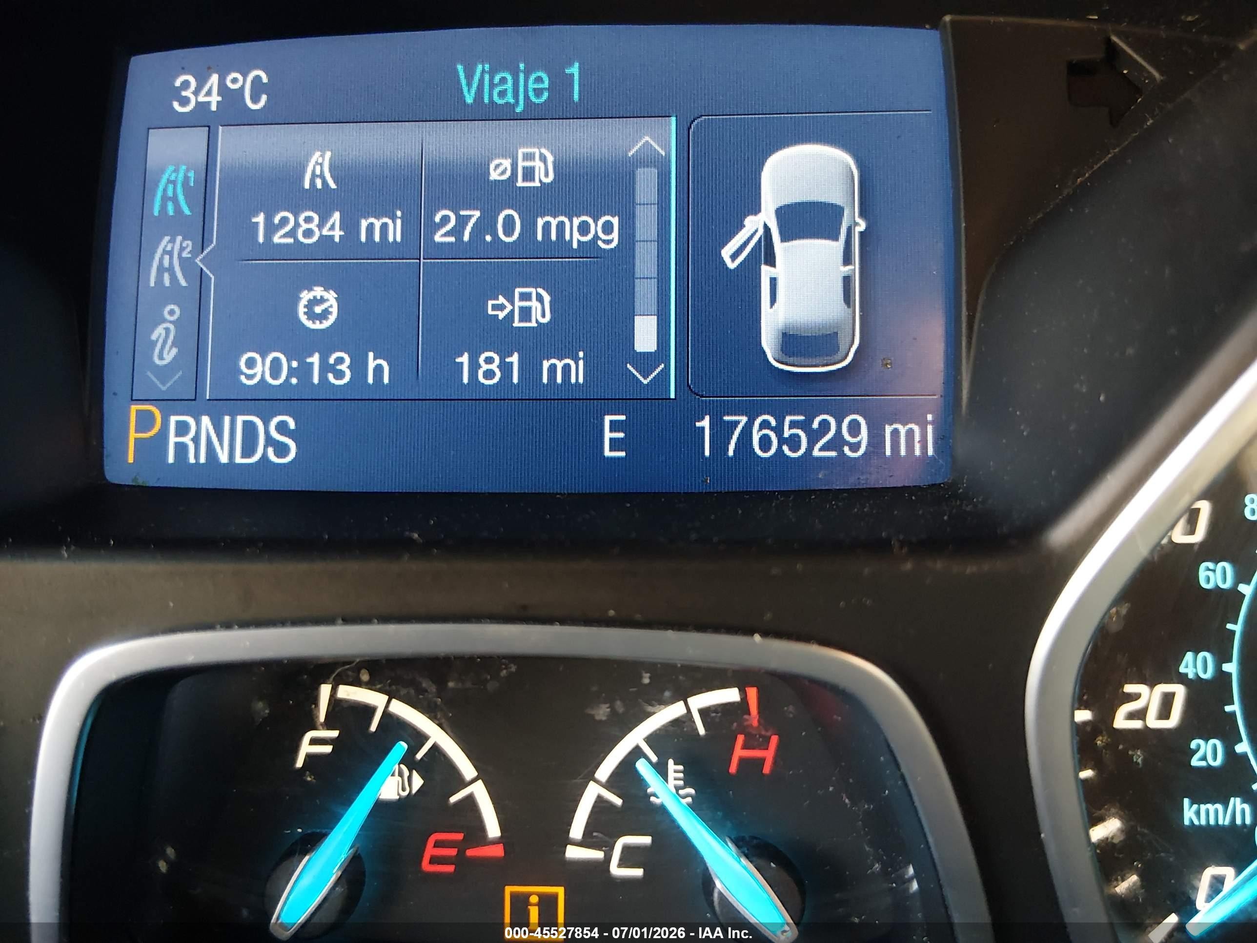 2014 Ford Escape S Gray vin: 1FMCU0F76EUB39180