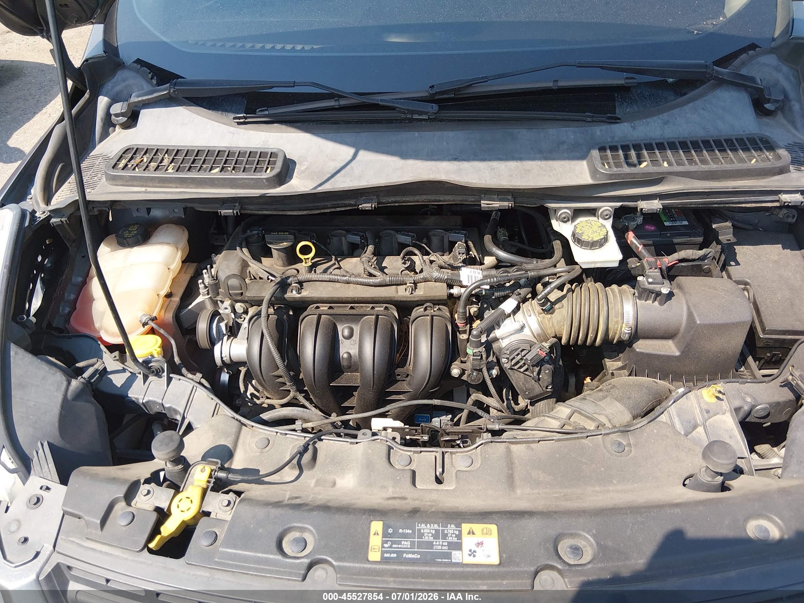 2014 Ford Escape S Gray vin: 1FMCU0F76EUB39180