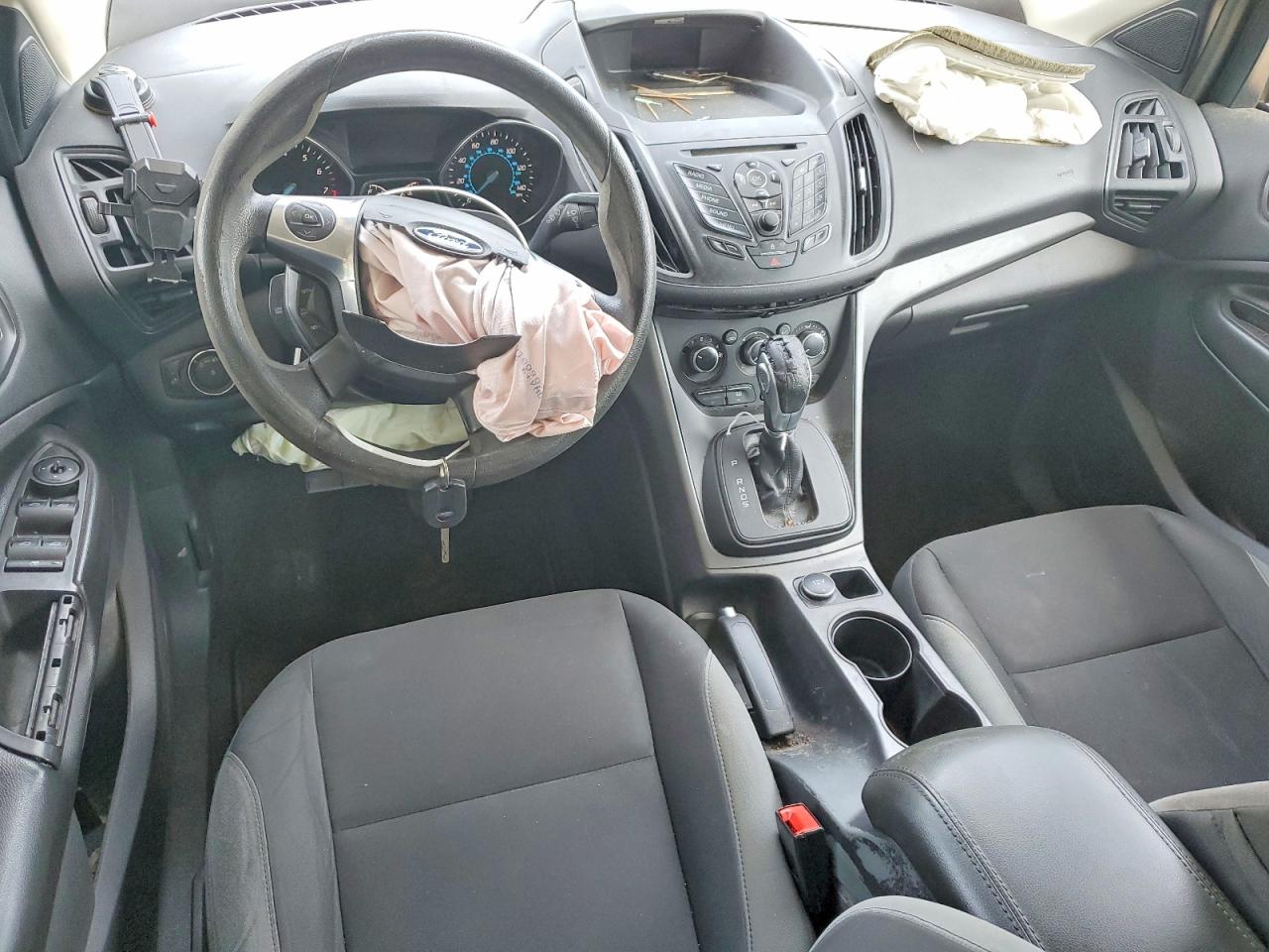 2014 Ford Escape S Blue vin: 1FMCU0F76EUB55640