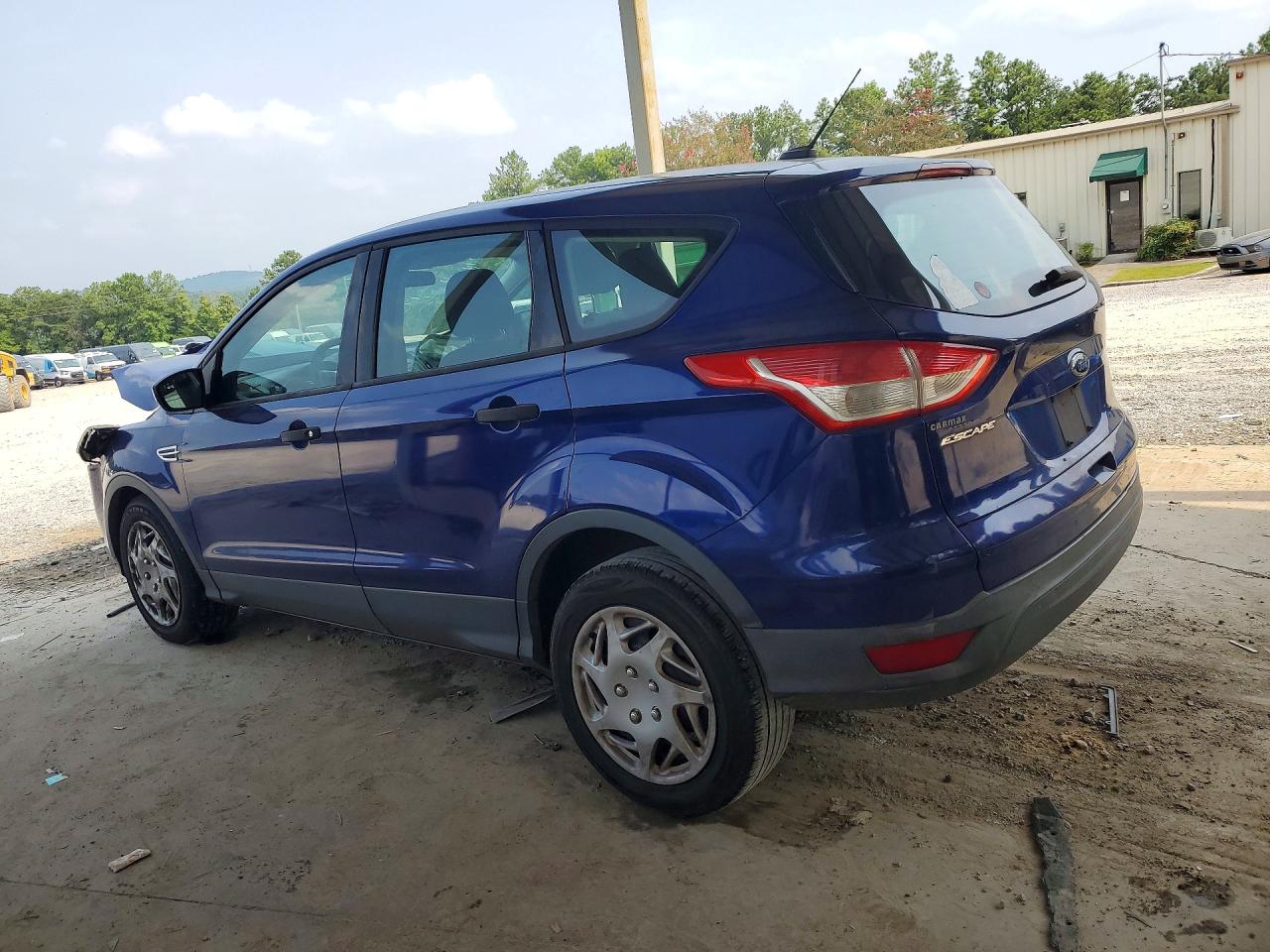 2014 Ford Escape S Blue vin: 1FMCU0F76EUB55640