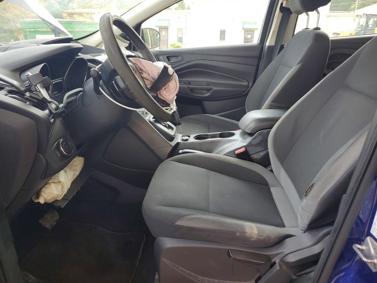 2014 Ford Escape S Blue vin: 1FMCU0F76EUB55640