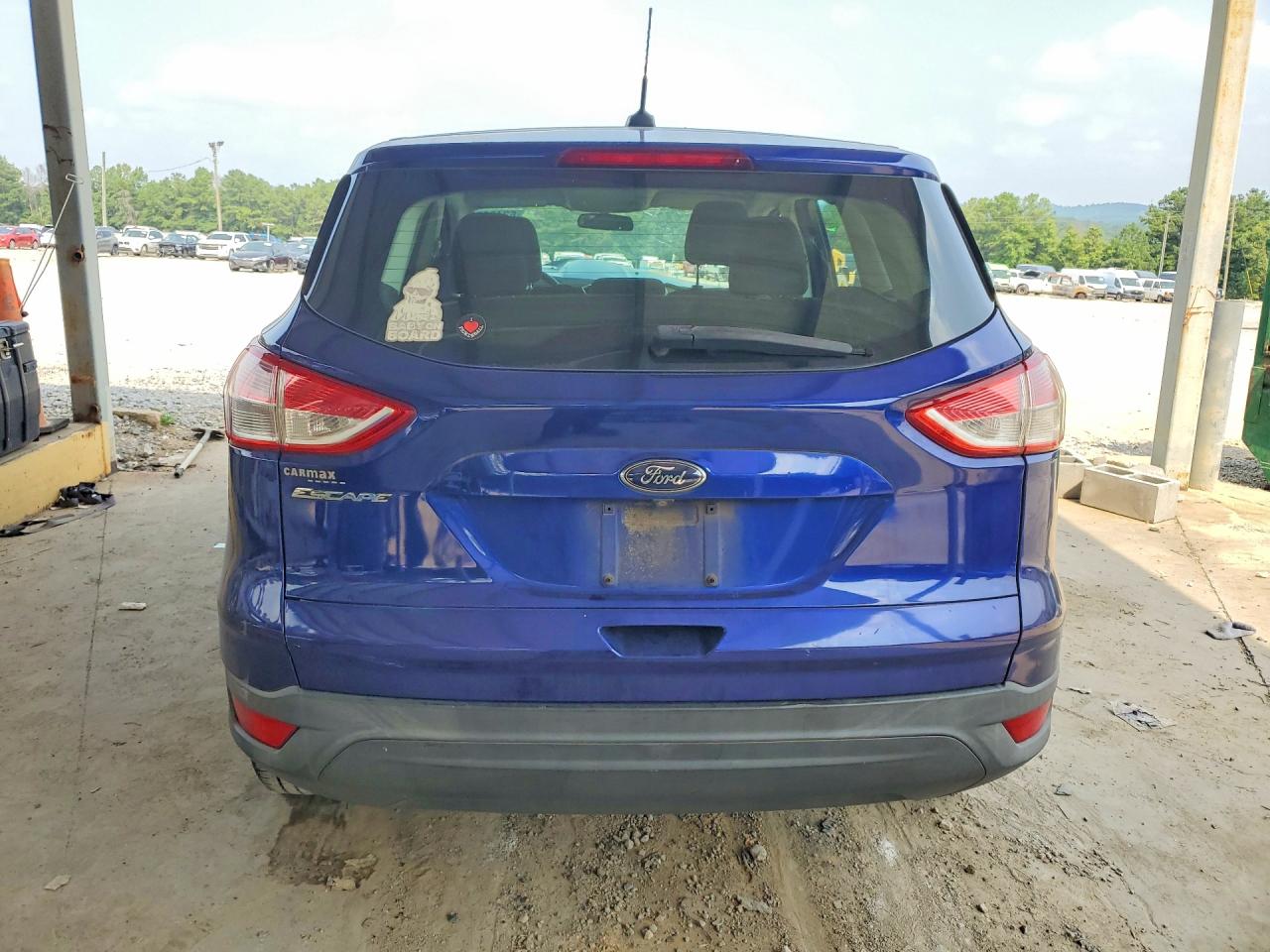 2014 Ford Escape S Blue vin: 1FMCU0F76EUB55640